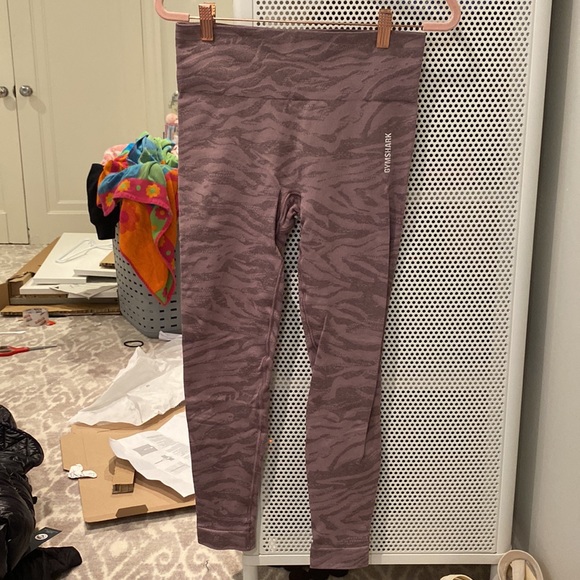 Gymshark Adapt Animal Seamless Legging - Purple - Picture 3 of 5